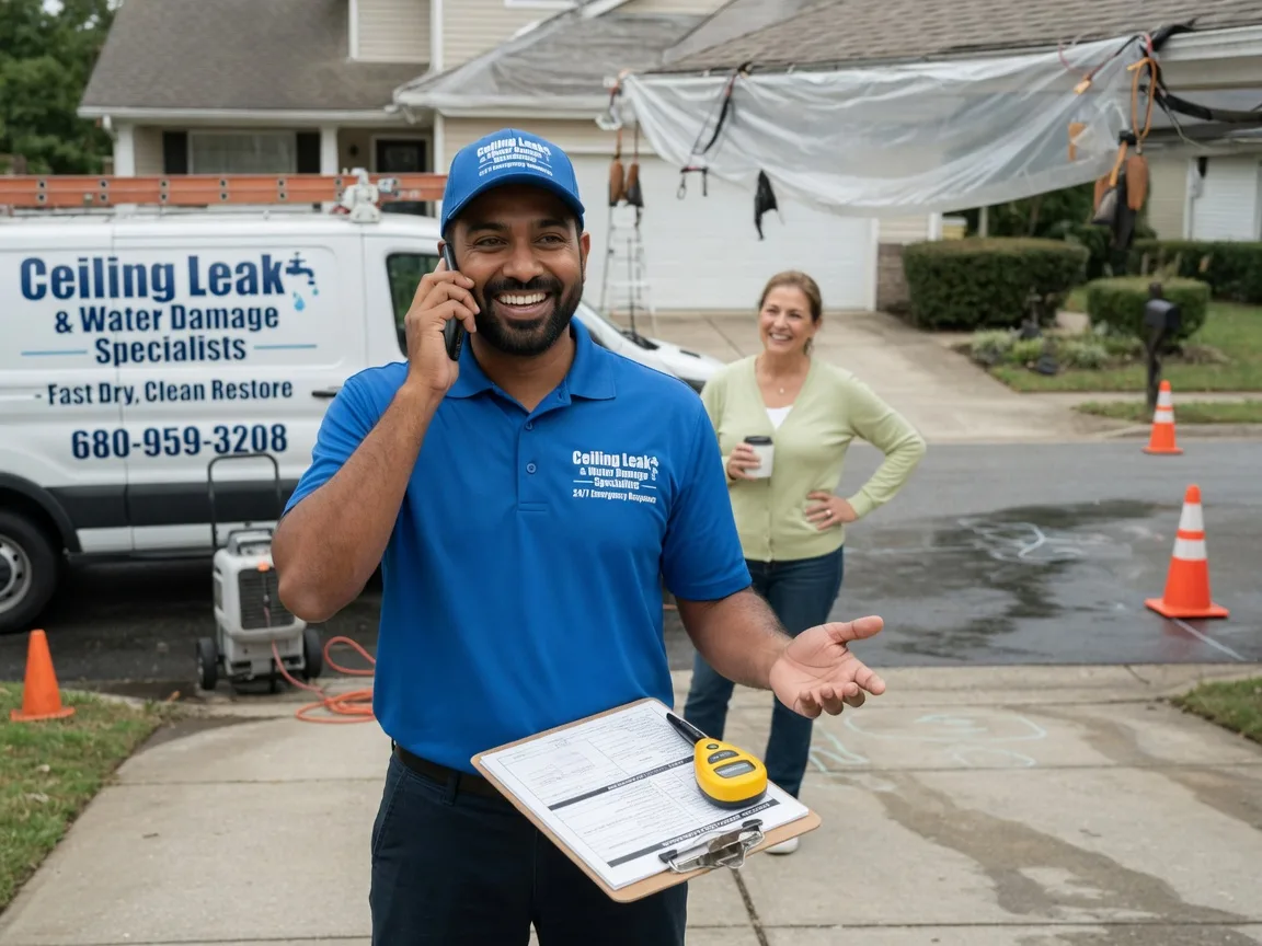 Ceiling Leak Cleanup Delaware, NJ FAQs